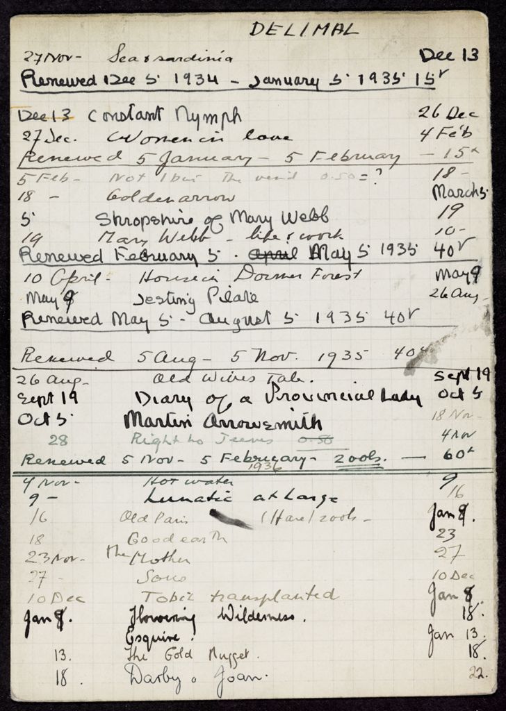 Yvonne Delimal 1934 – 1936 card (large view)