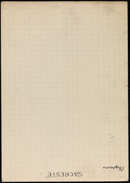 Agnes Claudius Blank card