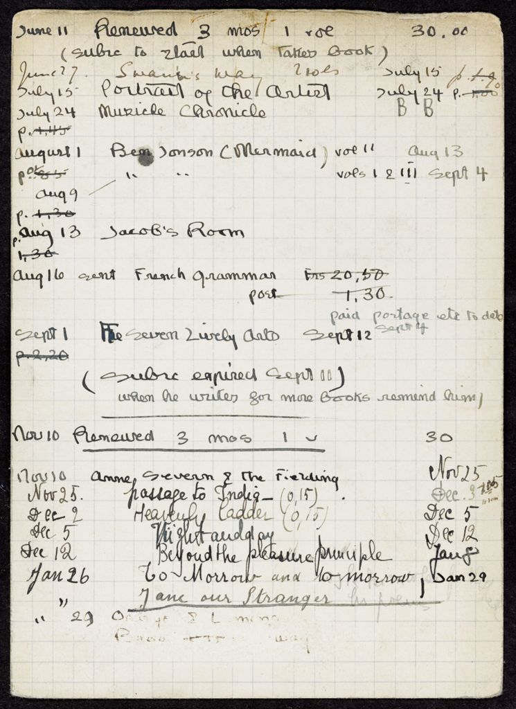 Ada MacLeish 1924 – 1925 card (large view)